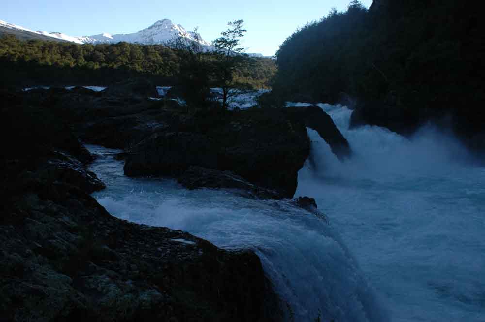 74 - Chile - parque nacional Vicente Perez Rosales, cataratas rio Petrohue